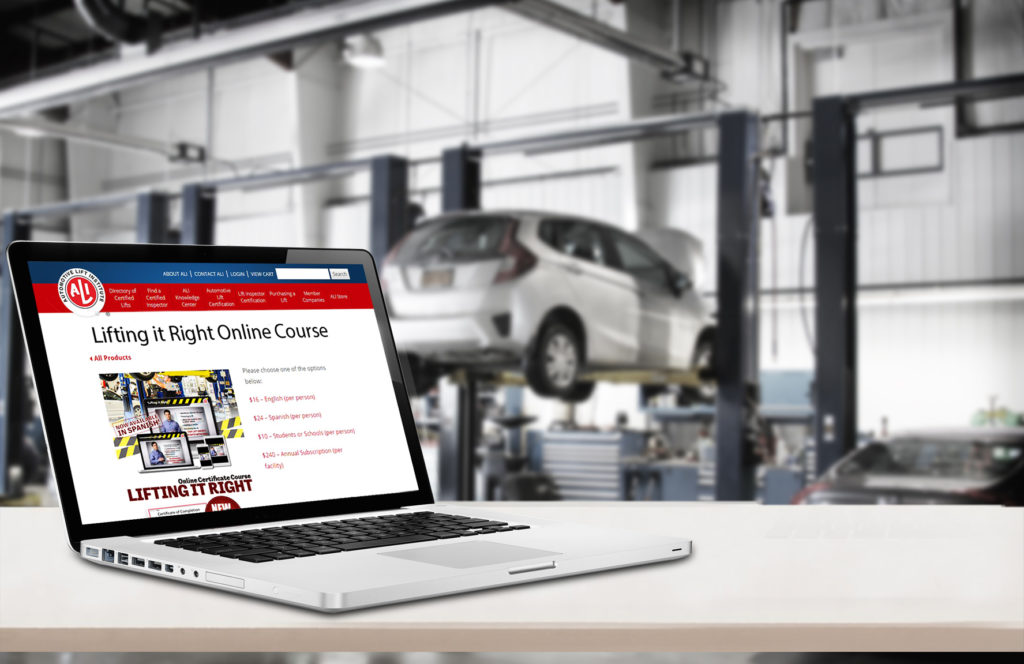 Auto Lift Institute Online Training Course