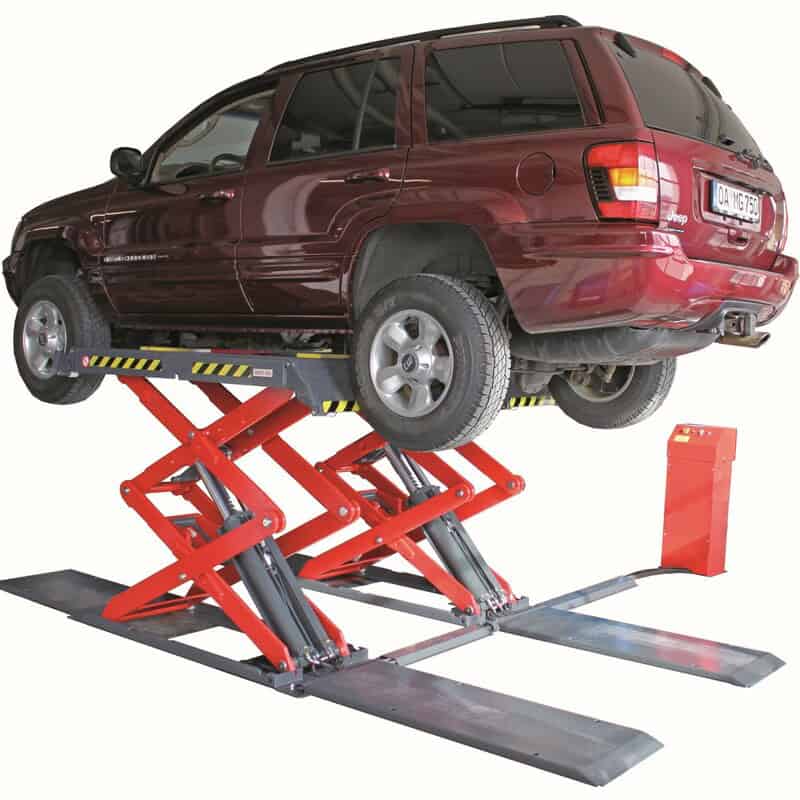 Types-Of-Car-Lifts-Hinged-Scissor-Runway-Lift-wcar-MAHA-MAHA-twin9000