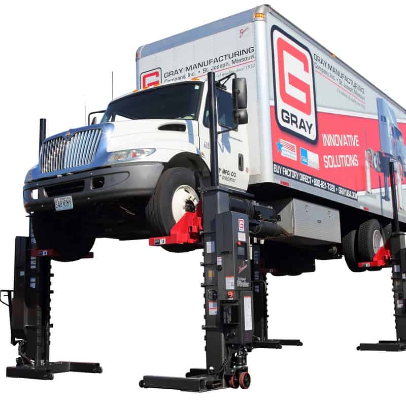 Types-Of-Car-Lifts-WEMU-Mobile-Portable-Column-Lifts-wgraytruck-Gray-Gray-